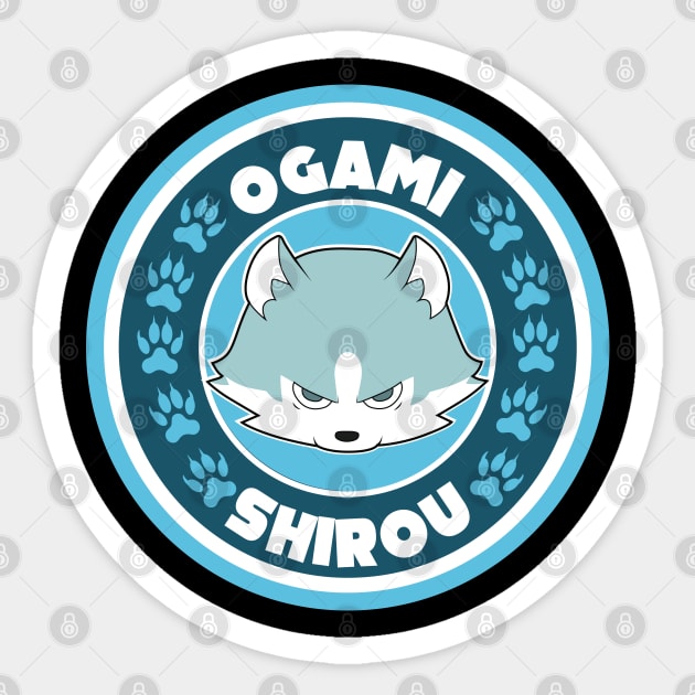 BRAND NEW ANIMAL (BNA): OGAMI SHIROU CHIBI V2 Sticker by FunGangStore